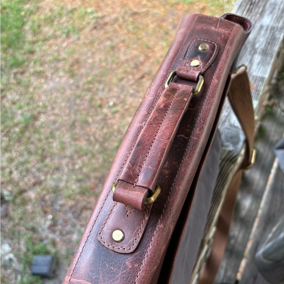 Aaron Leather messenger bag - Picture 4 of 16